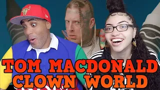 MY DAD REACTS Tom MacDonald - "Clown World" REACTION