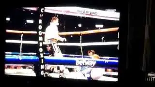 Carl Froch knocking out George groves KO