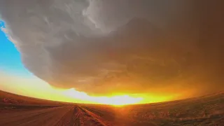 Western Kansas HP Supercell Time lapse - May 13, 2021