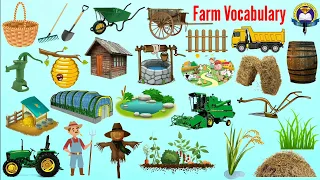 Farm Vocabulary In English | Farm Vocabulary With Pictures | Easy English Learning Process