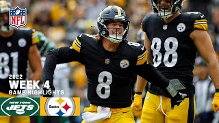 New York Jets vs. Pittsburgh Steelers | Week 4 2022 Game Highlights