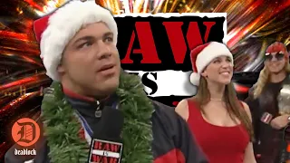 The Kurt Angle Family Christmas WWF RAW Episode (WWE RAW December 25th, 2000 Retro Review)