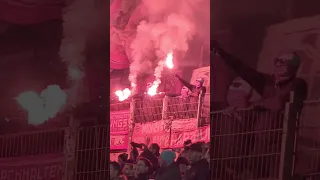 Bayern München ultras away in Stuttgart