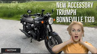 Triumph Bonneville T120, Finally added the last modification and now all Completed ? Like it ? 🤣