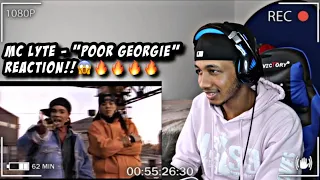 MC Lyte - Poor Georgie | REACTION! SHE WAS A PROBLEM!🔥🔥🔥