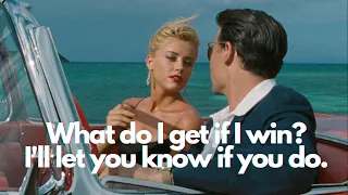 Amber Head & Johnny Depp:  You want a little bet? | The Rum Diary (2011) | HD with subtitles