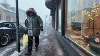 Reykjavik Iceland Winter Strike