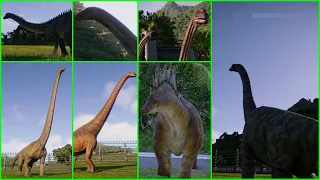 Sauropods hatchery animations || Jurassic World Evolution 2
