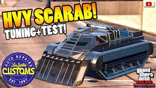 😍🛠Schnellster + Schönster Neuer Panzer SCARAB Tuning+Test!😍🛠[GTA 5 Online Arena War Update DLC]
