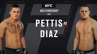 UFC 241 Simulation: Anthony Pettis vs Nate Diaz