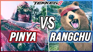 T8 🔥 Pinya (Raven) vs Rangchu (Kuma) 🔥 Tekken 8