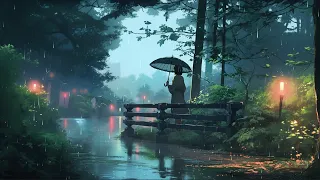 Relaxing Sleep Music with Rain Sounds - Peaceful Piano Music, Insomnia, Sleep Music For Your Night
