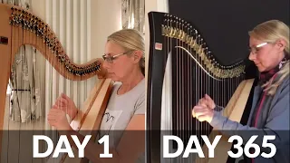 1 year Harp progress - Adult Beginner