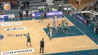 Enisey - UNICS Highlights. 11.01.2014