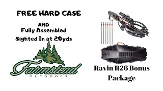 FREE Ravin Hard Case -Ravin R26 CrossBow Bonus Package-Farmstead Outdoors