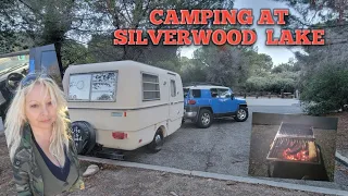 CAMPING AT SILVERWOOD LAKE/BBQ & FISHING. HESPERIA, CA.