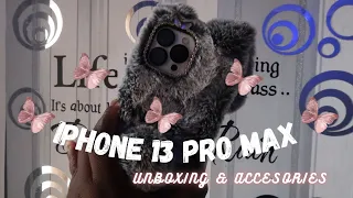 ❤❤iPhone 13 Pro Max unboxing📦📱(Silver 512Gb) + accessories | aesthetic and ASMR❤❤