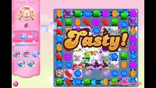 Candy Crush Saga Level 14298 (3 stars, Impossible without boosters)