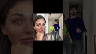 Andreea Bostanica reacționează la video lui Valeriu Coadă 😱🥰 #tiktokromania #valeriucoada