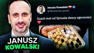 Janusz Kowalski zagrał w szachy i...