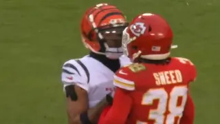 Ja’Marr Chase & L’Jarius Sneed FIGHT After Play 😳 Bengals vs Chiefs 2023 Highlights