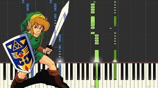 Zelda - A Link to the Past - Overworld Theme (SNES) - by alexsteb [Piano Tutorial] // Synthesia