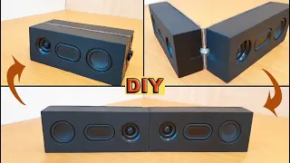 DIY: Foldable Bluetooth Speaker 360 Sound