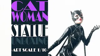 [ENG SUB] UNBOXING CATWOMAN (BATMAN RETURNS) ART-SCALE 1/10 - BY. IRON STUDIOS