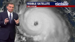 Hurricane Lee becomes Category 2 storm
