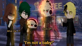 I'm not a baby!! 👀🍼💢❗{ BKDK MEME 🧡💚} [Enjoy~🍵]