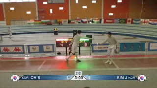 Luxardo Grand Prix 2022 SMS - L16 - Oh KOR v Kim Junho KOR