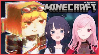 【Minecraft】treasure hunt!! ⛵💎【Kaela / Calli / Ina | hololive】