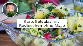 Kartoffelsalat (relativ) schnell & einfach OHNE Mayonnaise | Vegane Rezepte