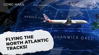 Flying The Tracks: How Commercial Airliners Cross The North Atlantic Ocean