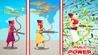 EVOLUTION OF SUPER ARTEMIS ( FULL POWER )| TABS - Totally Accurate Battle Simulator