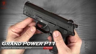 Grand Power P11 Unbox and Field Strip