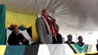 President Jacob Zuma in the Eastern Cape