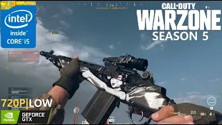 GTX 650 2GB | Call of Duty Warzone Season 5 | Core i5 3570 | 12GB Ram - 720P Low Gameplay Test