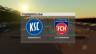 Karlsruher vs Heidenheim | 2. Bundesliga (23/01/2021) | Fifa 21