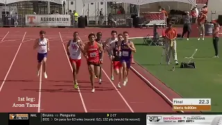 South Plains sets national, meet record in men's 4x800 at 2023 Texas Relays