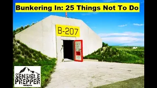 Bunkering In: 25 Things Not To Do!
