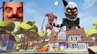 Hello Neighbor - My New Neighbor Clown Gremlins (Dark Deception) Act 3 Gameplay Walkthrough