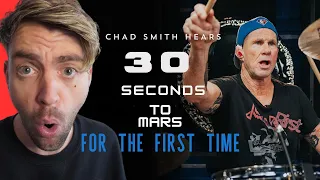 "UK Drummer REACTS to Chad Smith Hearing Thirty Seconds To Mars For The First Time REACTION!!!!"