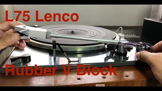 L75 Lenco V Block (Rubber).