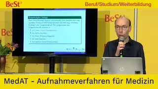 MedAT – Aufnahmeverfahren für die Studien Human- und Zahnmedizin | BeSt³ 2021 digital