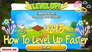 Level Up Faster With Farm Pass | Hay Day How To Level Up Faster With Farm Pass |HayDay Birthday Cake
