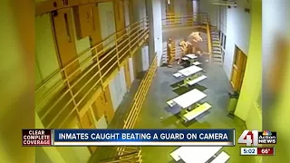 4 inmates charged in assault of jail guard