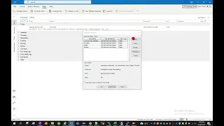 Change/Fix OUTLOOK inbox, sent items, drafts, deleted items view in 20 seconds.