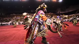 Hunting Moon Pow Wow 2015 - Mens Traditional Sunday - Song 1