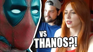 DEADPOOL 2 FINAL TRAILER: THANOS VS DEADPOOL! (REACTION)